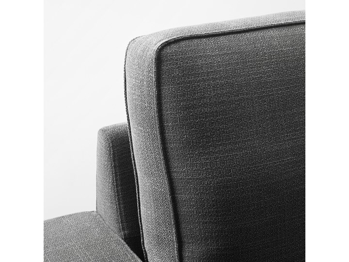 KIVIK Sofa narożna 5-osobowa Szerokość 347 cm Wysokość 83 cm Szerokość 257 cm Wysokość 45 cm Wykonanie siedziska Pianka Stała konstrukcja Kolor Czarny