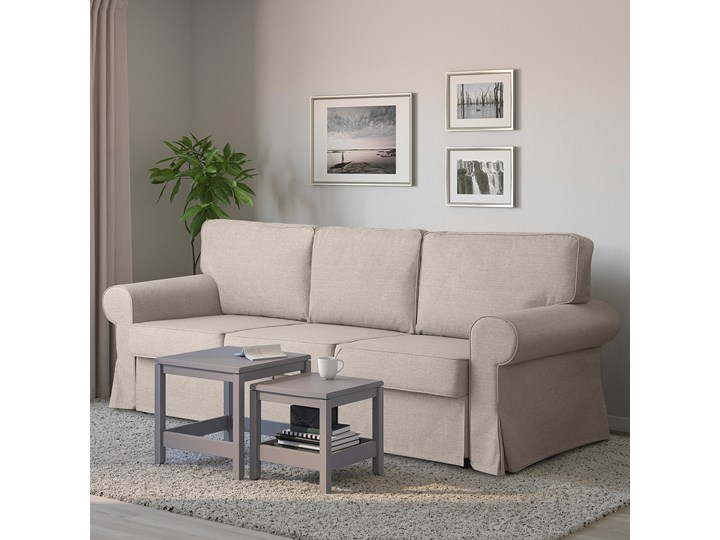 EVERTSBERG Rozkładana sofa 3-osobowa Głębokość 110 cm Funkcje Z pojemnikiem na pościel Amerykanka Głębokość 60 cm Szerokość 249 cm Styl Klasyczny
