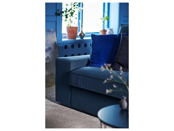 KIVIK Sofa narożna 5-osobowa Stała konstrukcja Szerokość 297 cm Wysokość 83 cm Nóżki Bez nóżek Szerokość 257 cm W kształcie L Wysokość 45 cm Typ Gładkie