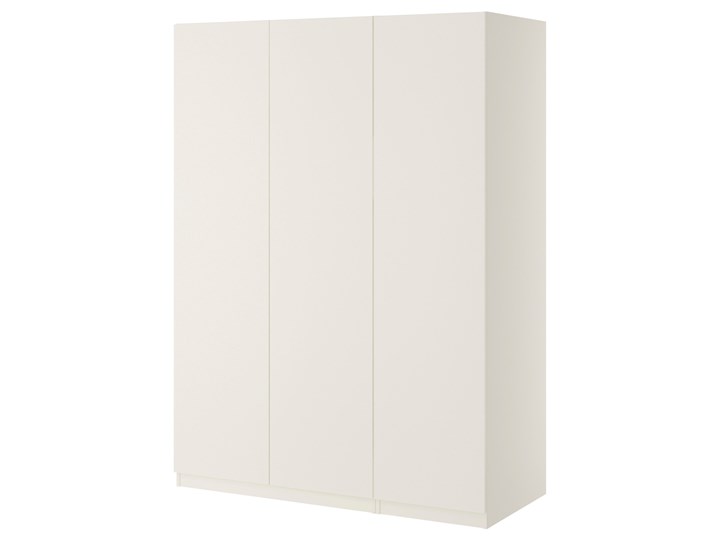 IKEA PAX / FORSAND Szafa, biały/biały, 150x60x201 cm