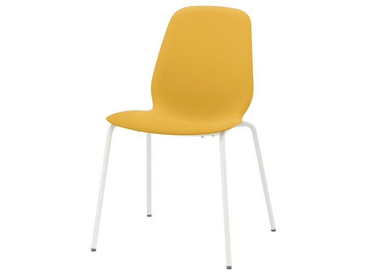 IKEA NORDVIKEN / LEIFARNE Stół i 2 krzesła, biały/Broringe ciemnożółty, 74/104x74 cm Kategoria Stoły z krzesłami Pomieszczenie Jadalnia