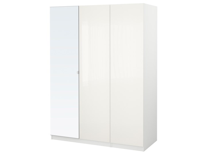 IKEA PAX Szafa, biały/Fardal Vikedal, 150x60x201 cm Płyta laminowana Kategoria Szafy do garderoby