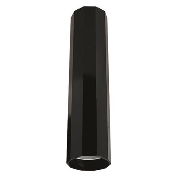 Spot sufitowy kanciasta tuba POLY M czarny śr. 5,8cm