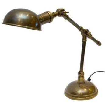 Mosiężna lampa na biurko LAM-008
