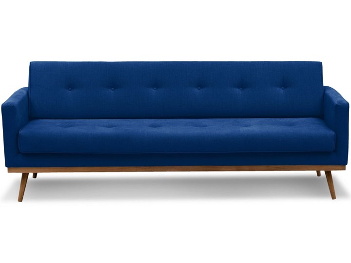 Sofa Klematisar 3-osobowa (Bawełna 63%, len 37% ATRAMENT :len bawełna/atrament)