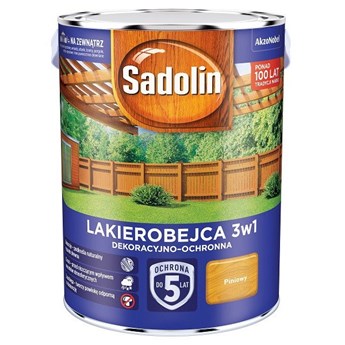 Dekoracyjno-ochronna lakierobejca 3w1 5l Piniowy