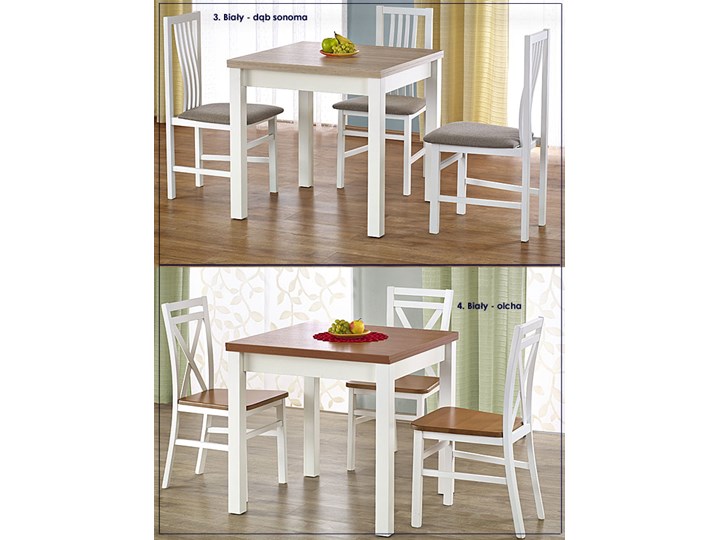 Stół rozkładany Cubires - dąb sonoma Szerokość 80 cm Wysokość 76 cm Rozkładanie Drewno Długość 80 cm Kategoria Stoły kuchenne
