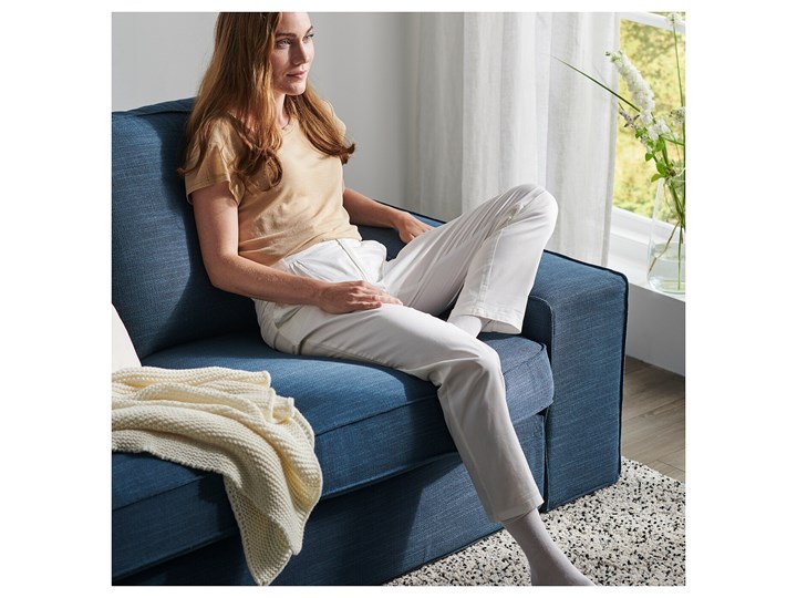 KIVIK Sofa narożna 5-osobowa Szerokość 257 cm Szerokość 297 cm Strona Lewostronne Wysokość 83 cm W kształcie L Wysokość 45 cm Stała konstrukcja Kategoria Narożniki