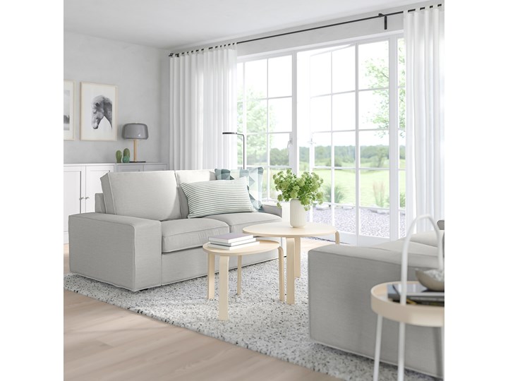KIVIK Sofa dwuosobowa Szerokość 190 cm Głębokość 60 cm Stała konstrukcja Pomieszczenie Salon Głębokość 95 cm Rozkładanie