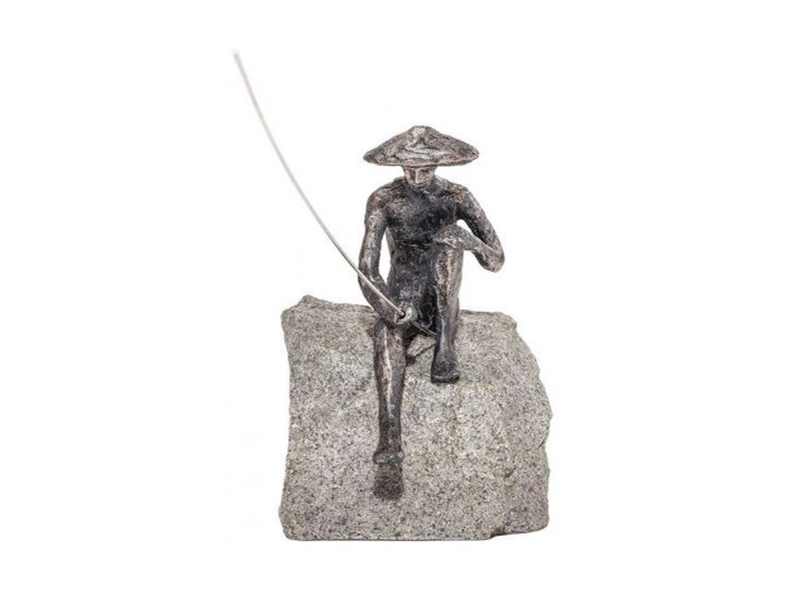 Figurka dekoracyjna Fisherman 12x17 cm