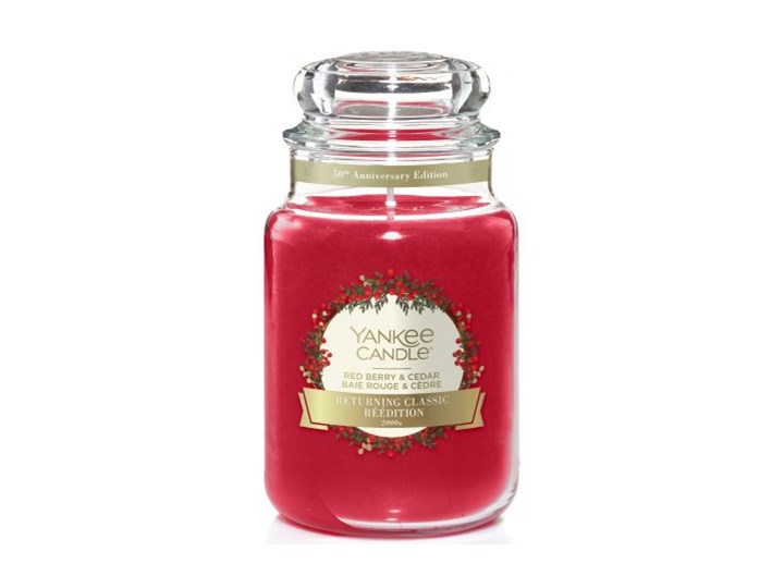 Świeca zapachowa Yankee Candle Red Berry & Cedar