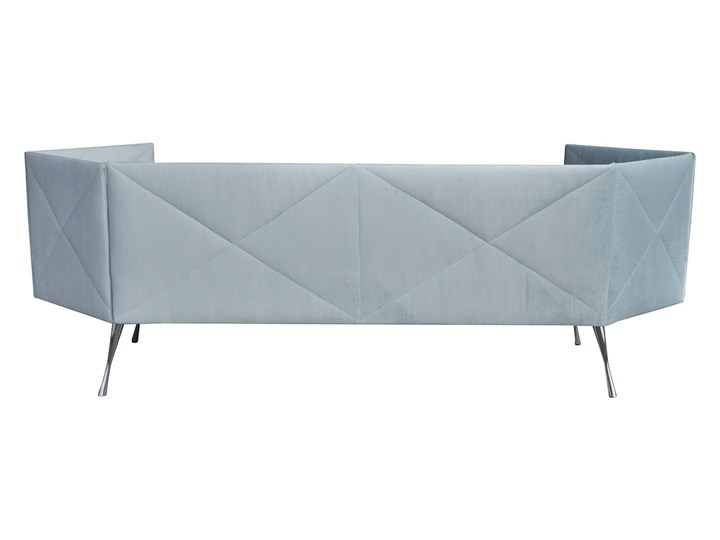 Sofa CRYSTAL nierozkładana Głębokość 57 cm Boki Z bokami