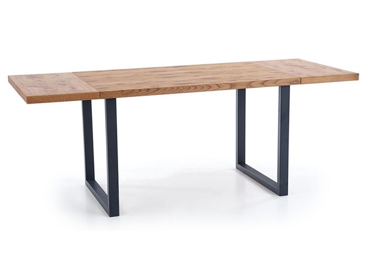 Dębowy stół w stylu loftowym Marco Drewno Rozkładanie Szerokość 80 cm Wysokość 76 cm Długość 126 cm Kategoria Stoły kuchenne