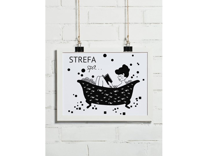 Plakat do łazienki