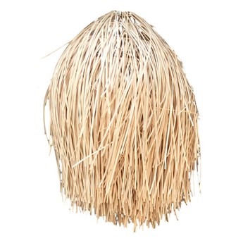 Bardzo duży naturalny rattanowy abażur Shaggy L do lampy sufitowej BAZAR BIZAR