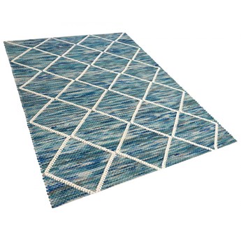 Dywan wełniany 160 x 230 cm niebieskie BELENLI kod: 4251682218900