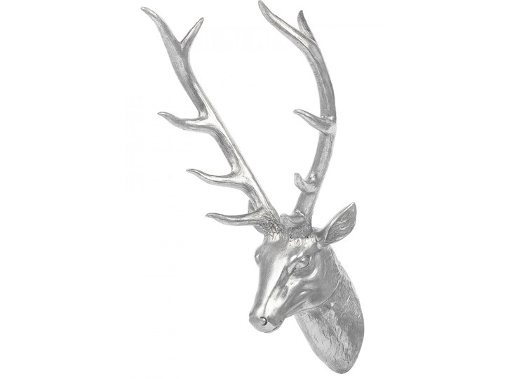 Figurka ścienna srebrna 67 cm DEER HEAD kod: 4251682217378
