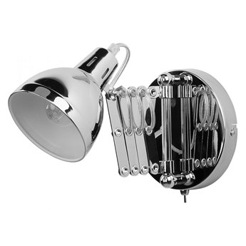 Lampa ścienna srebrna HARRINGTON kod: 4260624116716