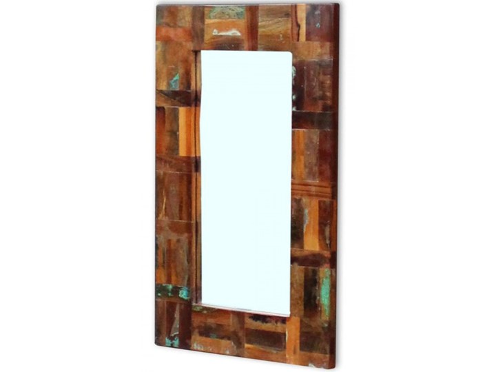 Lustro z drewna odzyskanego 80x50 cm kod: V-243329