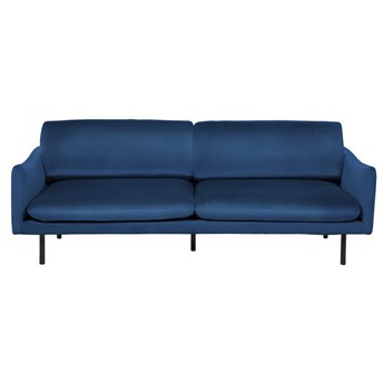 Sofa trzyosobowa welur ciemnoniebieska VINTERBRO kod: 4251682215350