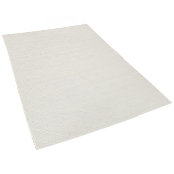 Wełniany biały dywan 140 x 200 cm ELLEK kod: 4251682213578