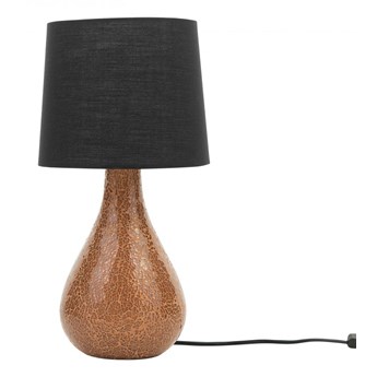 Lampa stołowa czarno-miedziana 47 cm ABRAMS kod: 4260624116815