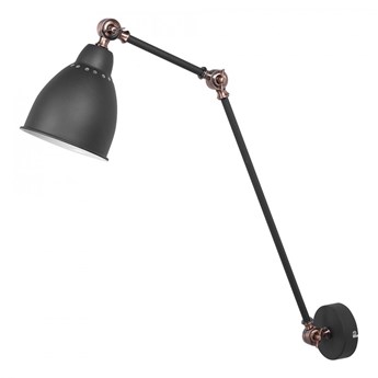 Lampa ścienna czarno-miedziana MISSISSIPPI L BLmeble kod: 4260586352641