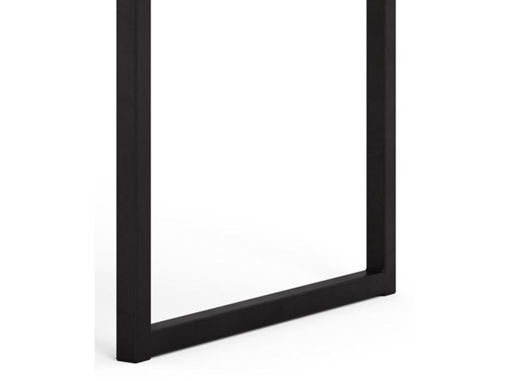 Biurko narożne Function 118 czarny mat / dąb sonoma Metal Biurko z nadstawką Drewno Szerokość 145 cm Głębokość 81 cm Styl Nowoczesny