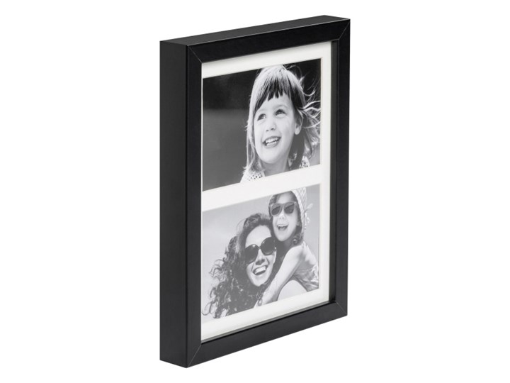 Galeria na zdjęcia Simple 2 x (10 x 15 cm) czarna Kategoria Ramy i ramki na zdjęcia Drewno Multiramka Pomieszczenie Sypialnia