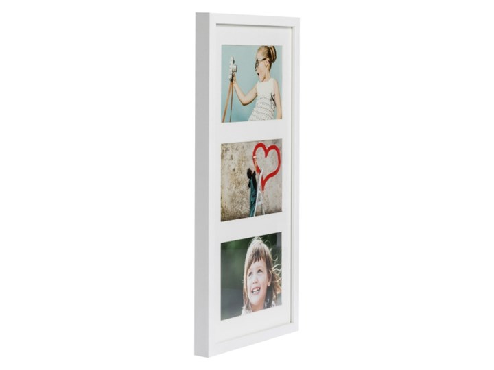 Galeria na zdjęcia Simple 3 x (13 x 18 cm) biała