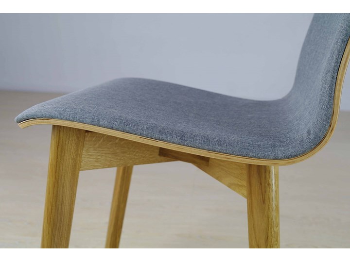 LUKA SOFT W krzesło dębowe, tkanina Lt.grey Głębokość 40 cm Szerokość 40 cm Kategoria Krzesła kuchenne Płyta MDF Tapicerowane Wysokość 87 cm Głębokość 41 cm Drewno Pomieszczenie Salon