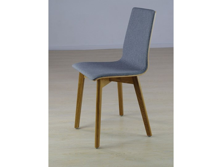 LUKA SOFT W krzesło dębowe, tkanina Lt.grey Głębokość 41 cm Drewno Szerokość 40 cm Płyta MDF Tapicerowane Wysokość 87 cm Głębokość 40 cm Kolor Szary