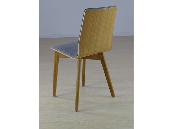 LUKA SOFT W krzesło dębowe, tkanina Lt.grey Płyta MDF Drewno Głębokość 40 cm Szerokość 40 cm Tapicerowane Wysokość 87 cm Głębokość 41 cm Kategoria Krzesła kuchenne Pomieszczenie Jadalnia