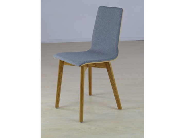 LUKA SOFT W krzesło dębowe, tkanina Lt.grey Wysokość 87 cm Szerokość 40 cm Głębokość 41 cm Głębokość 40 cm Płyta MDF Drewno Tapicerowane Styl Nowoczesny Kolor Szary