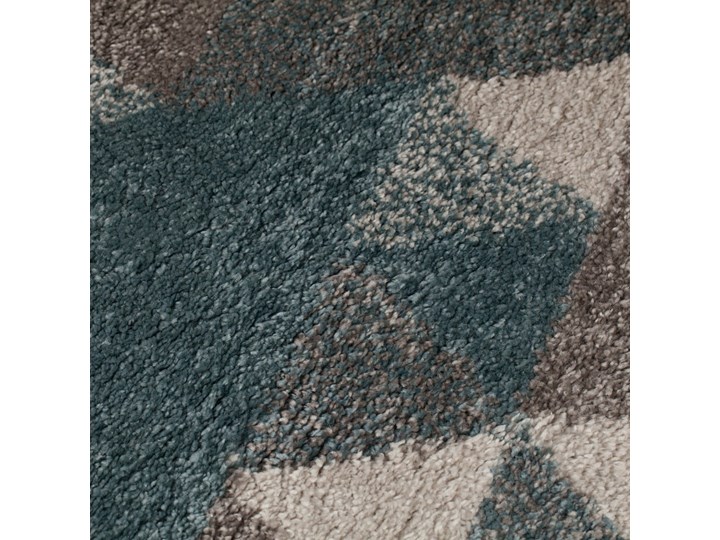 Niebiesko-szary dywan Flair Rugs Nuru, 80x150 cm Syntetyk Prostokątny Chodniki Dywany Juta Pomieszczenie Salon