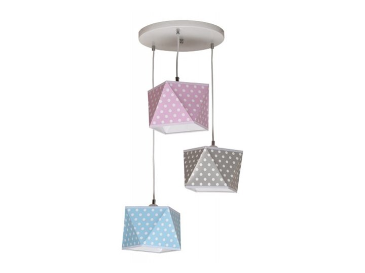 Plafon DIAMENT dziecięcy z denkami 3 płomienny Lampa wisząca Kategoria Lampy dziecięce