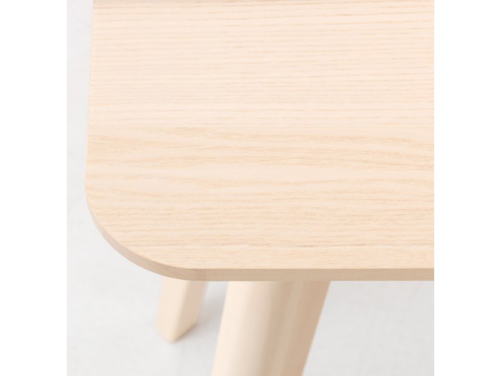 LISABO / IDOLF Stół i 4 krzesła Kolor Czarny Kolor Beżowy