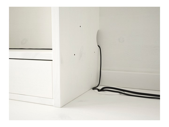 HEMNES Biurko z nadstawką Głębokość 65 cm Drewno Kolor Biały Szerokość 155 cm Pomieszczenie Biuro