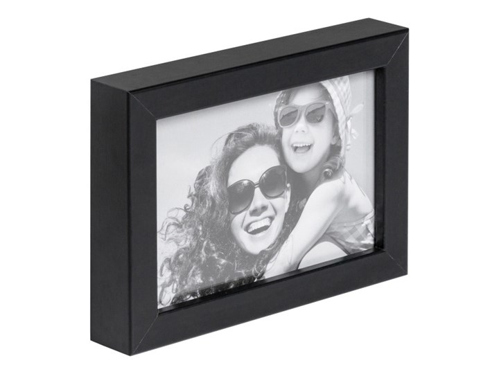 Ramka na zdjęcia Simple 10 x 15 cm czarna Drewno Kategoria Ramy i ramki na zdjęcia