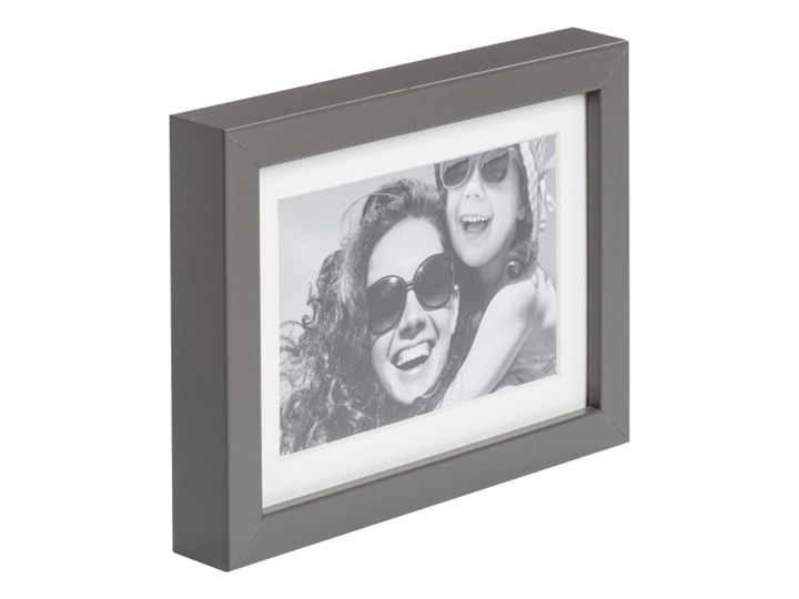 Ramka na zdjęcia Simple 13 x 18 cm szara Kategoria Ramy i ramki na zdjęcia Drewno Kolor Szary