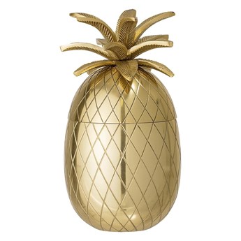 Pojemnik w kształcie ananasa Bloomingville złoty