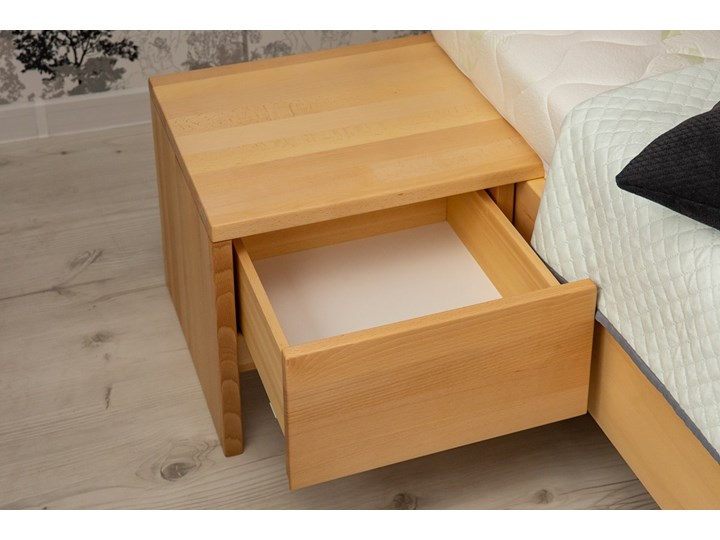 Zestaw bukowy BALLEGA: łóżko lewitujące  160 plus szafki plus komoda Pomieszczenie Sypialnia Kategoria Zestawy mebli do sypialni