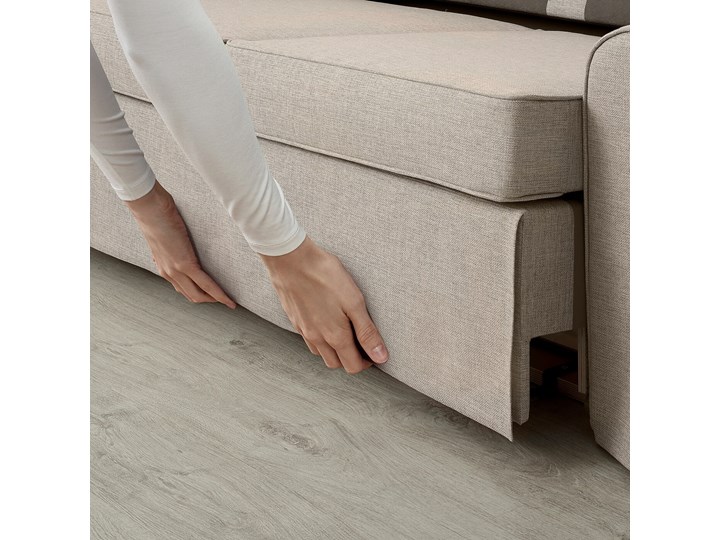 EVERTSBERG Sofa 2-osobowa rozkładana Szerokość 191 cm Głębokość 59 cm Głębokość 98 cm Głębokość 51 cm Funkcje Z pojemnikiem na pościel