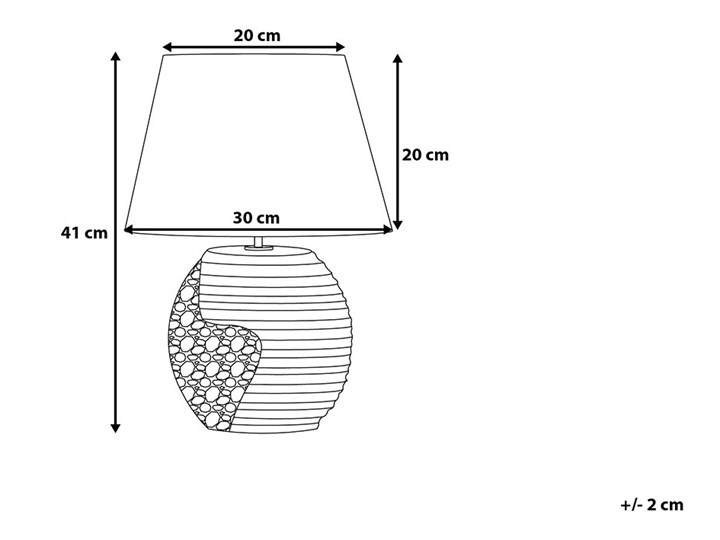 Lampka nocna czarna ze srebrnym ceramiczna ozdobna Lampa z kloszem Lampa dekoracyjna Lampa nocna Styl Nowoczesny