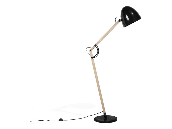 Lampa stojąca czarna 175 cm HETTON