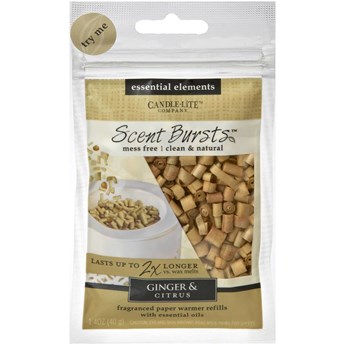 Candle-lite Essential Elements Scent Bursts papierki zapachowe do aromaterapii - Ginger & Citrus