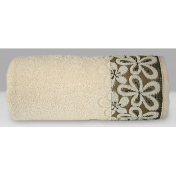 BELLA Kremowy ręcznik bawełniany GRENO