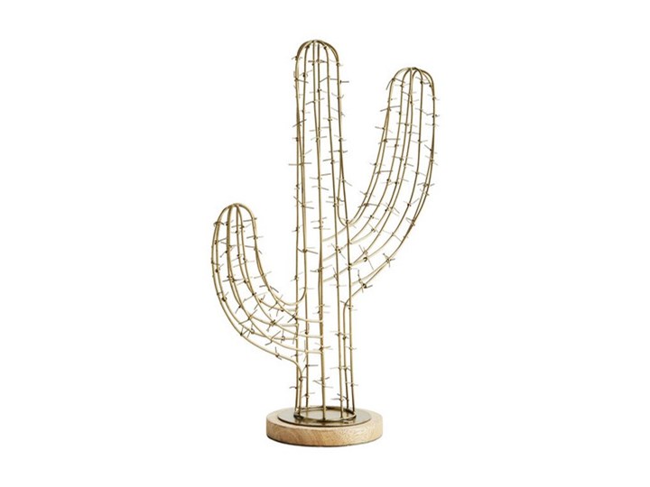 Madam Stoltz - Figura kaktusa Drewno Metal Rośliny Kategoria Figury i rzeźby