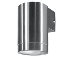 SOLLUX Lampa kinkiet ścienny hermetyczny IP 54 matowy chrom PROMOCJA