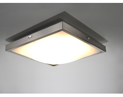 SOLLUX Nowoczesna lampa sufitowa kwadratowy plafon STUDIO 30 Satyna